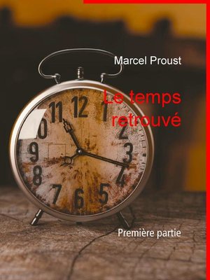 cover image of Le temps retrouvé